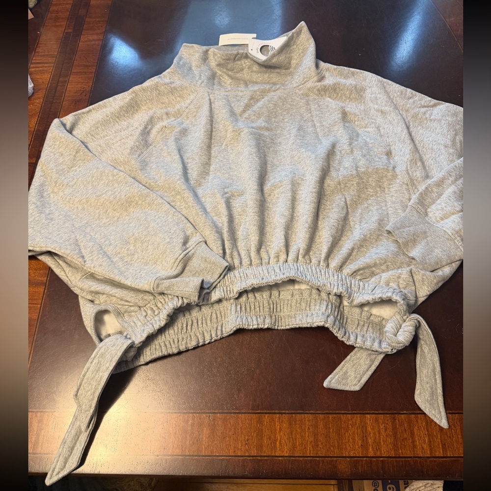 NWT Anthropologie Cropped Sweatshirt